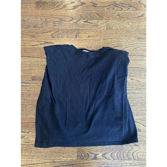 Aritzia Babaton Round Neck Shoulder Pad Tank Size XS 1024 - Picture 1 of 6